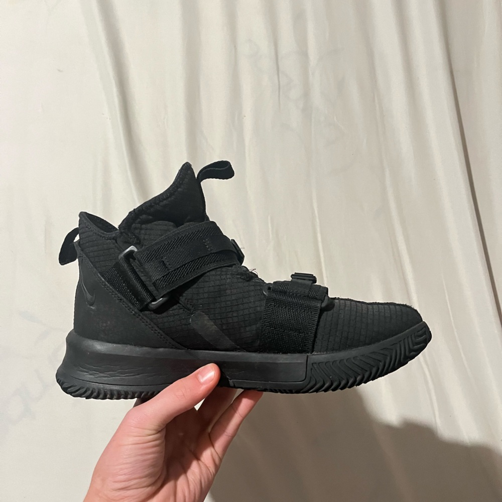Lebron Soldier 13. worn outside for basketball. are indoor shoes aswell.
